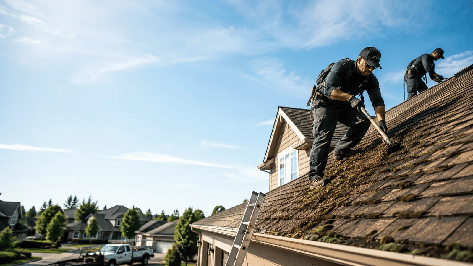 Roof Moss Removal in Dresden, OH near me